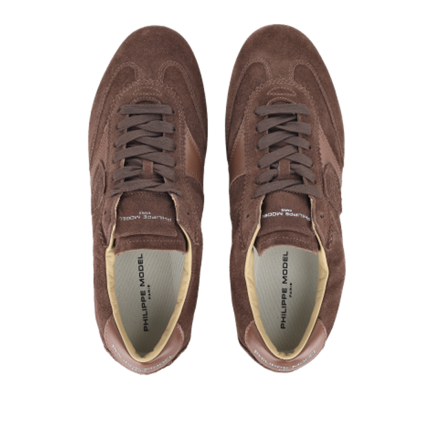 Philippe Model PLANCHE LOW Sneaker in braun