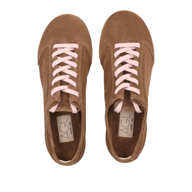 AGL HOOLA HOOP SNEAKER sneaker in brown