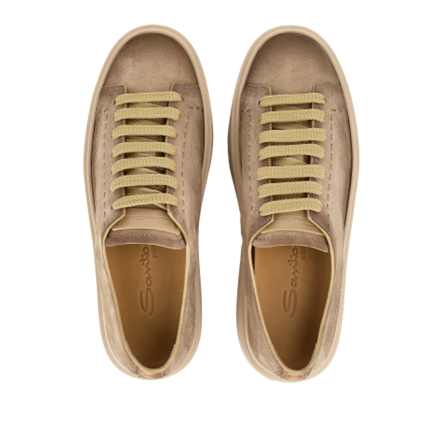 Santoni CLEAN ROW Sneakers in Brown