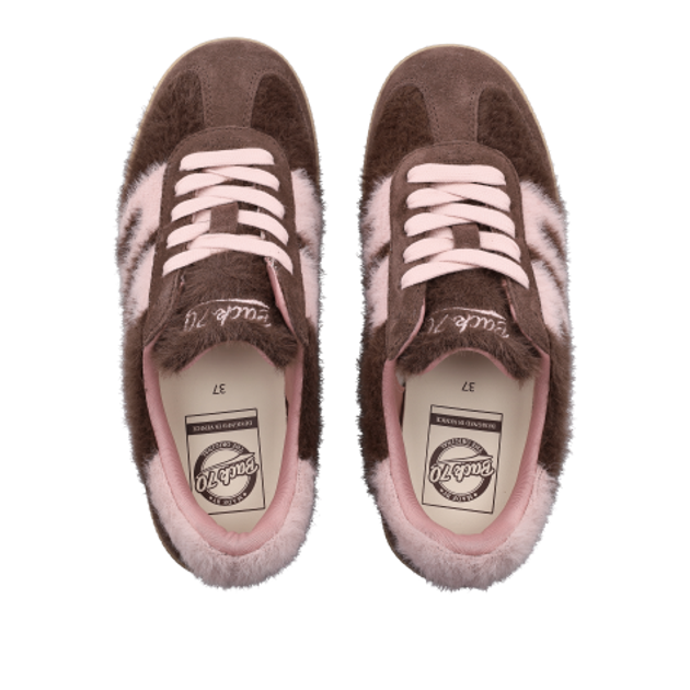 BACK 70 108051-000007 MOHAIR FW26-M101 Sneaker in braun