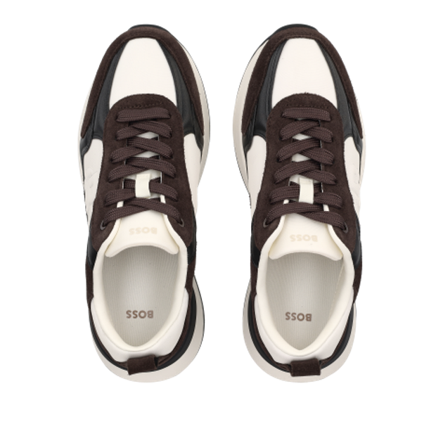 Boss B Icon_Runn sneaker in brown