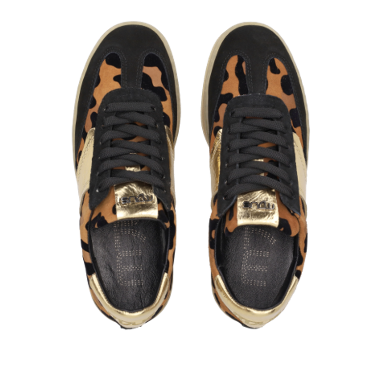 MJUS T94132 0001 NERO LEO sneaker in brown