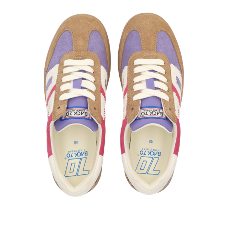 BACK 70 108011-000004 SQUIZD 04 sneaker in brown