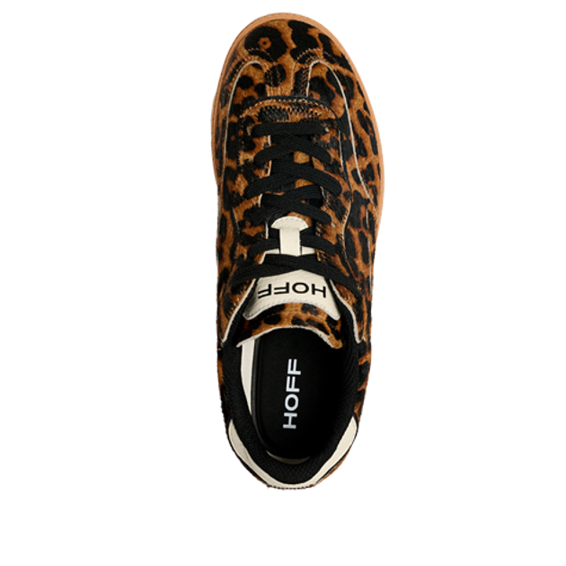 THE HOFF BRAND 22562012 ALLEY LEOPARD sneaker in brown