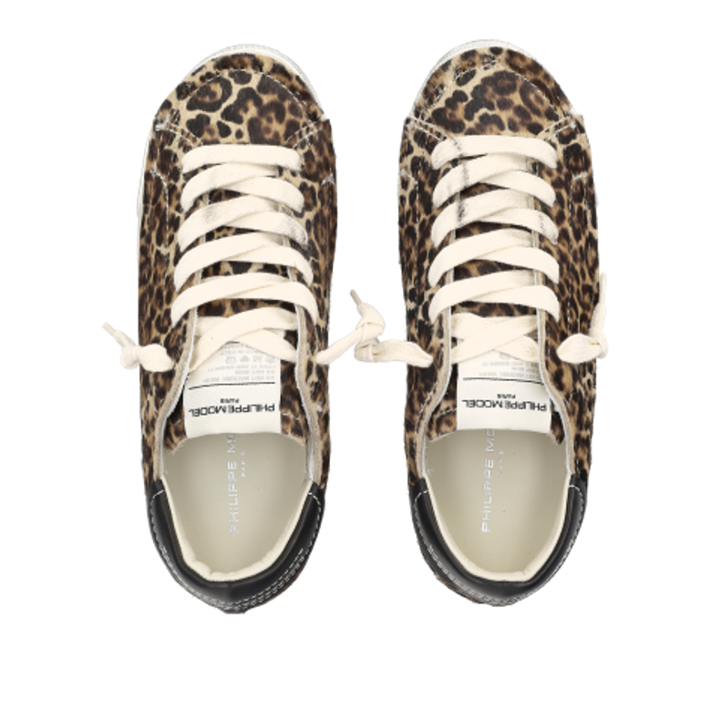 Philippe Model PRSX LOW sneaker in brown