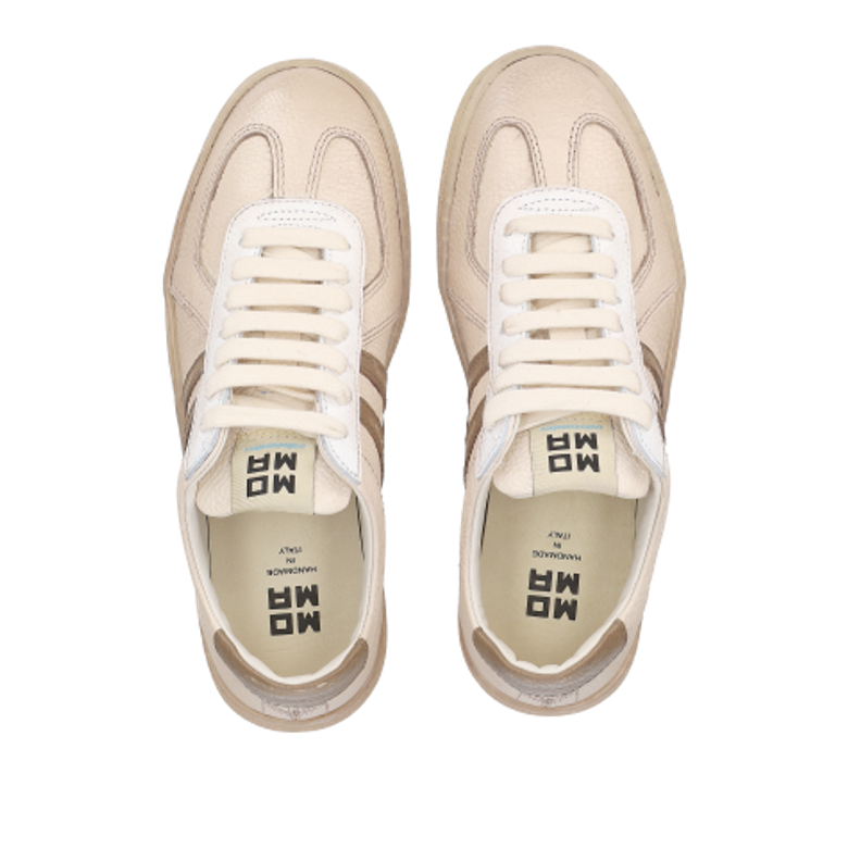 Moma 30601A-VARI BIANCO BEIGE sneaker in beige