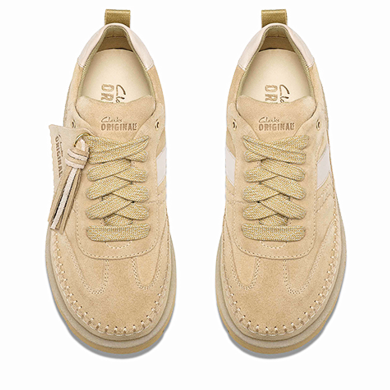 Clarks Meare Eve 26328097 4 Sneaker in beige