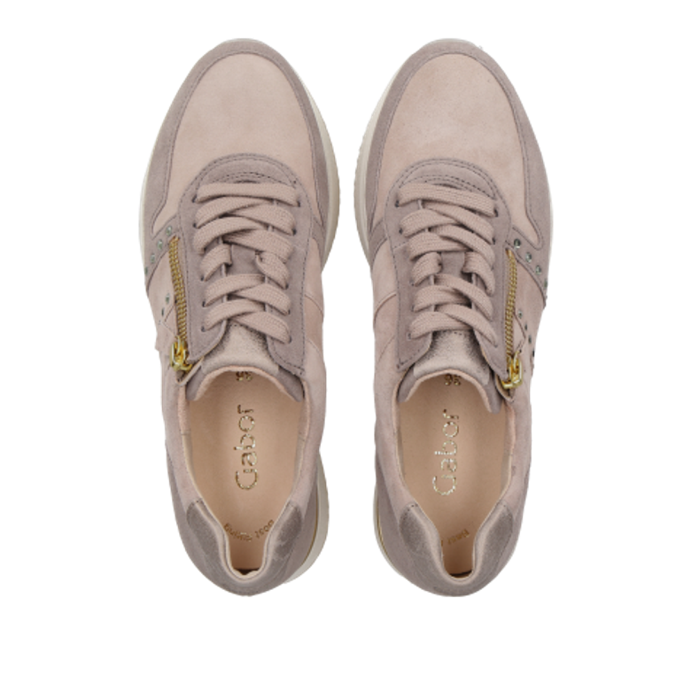 Gabor 43.481.14 sneaker in beige