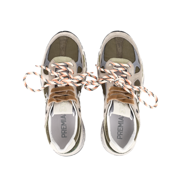 Premiata MASED 8521L Sneakers in Beige