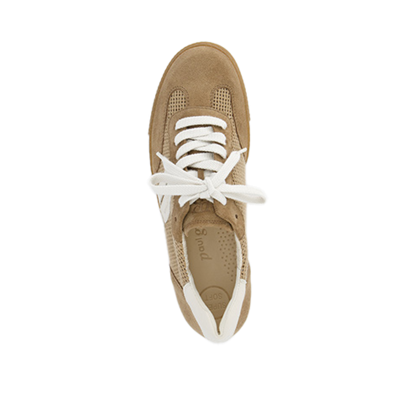 Paul Green 5450-267 sneaker in beige