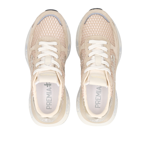 スニーカー PREMIATA Women Sneakers 418578 LAURYN Beige Women's Sneakers Premiata Lauryn Beige | Shop at Derna.it
