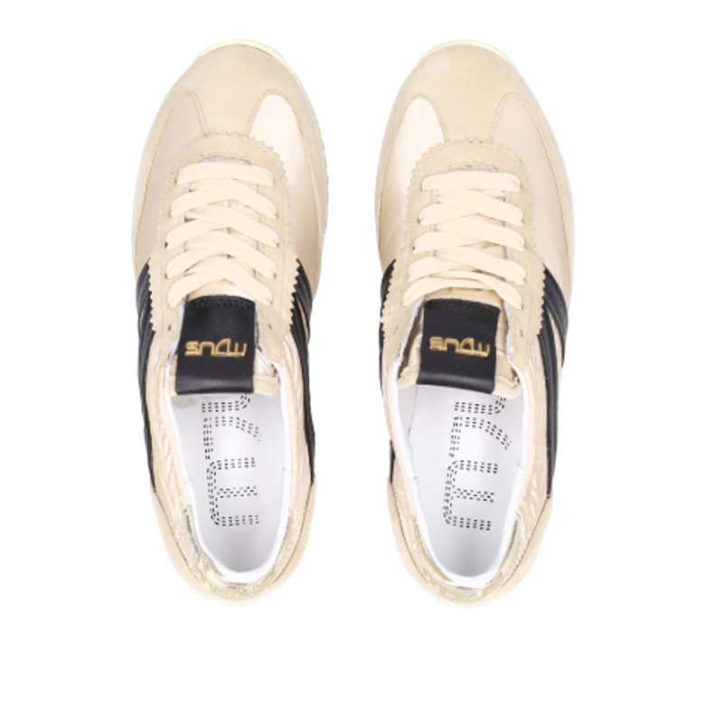 MJUS L74104 0001 CAMEL / NERO sneaker in beige