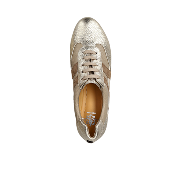 Truman's 9562 185 PLATINO sneaker in metallic