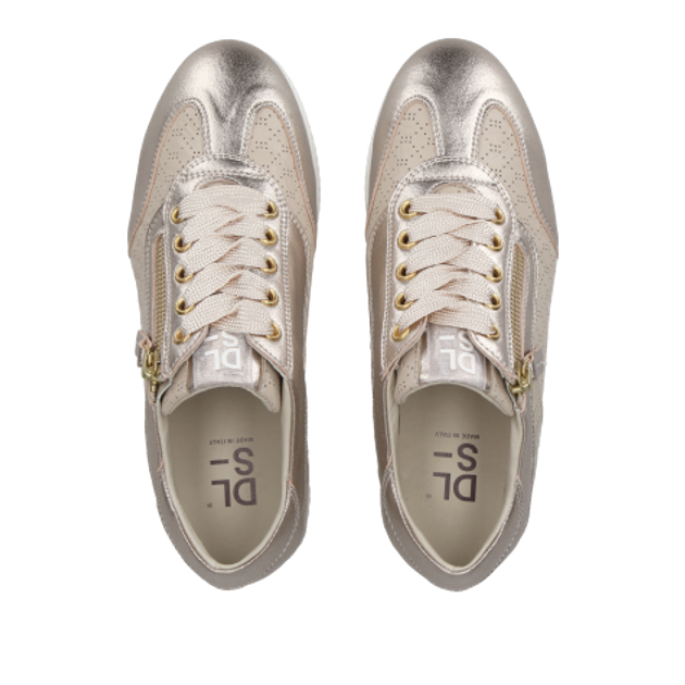 DL Sport 6253 567 PLATINO sneaker in metallic