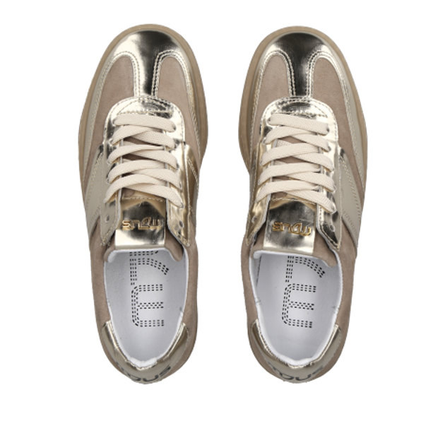 MJUS T94109 0002 PLATINO sneaker in metallic