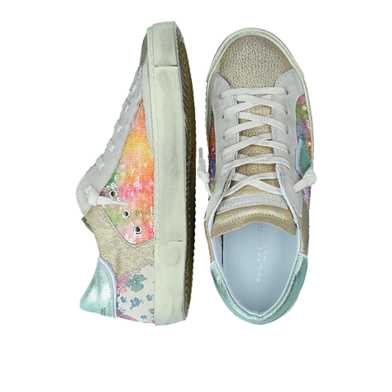 Philippe Model PRSX LOW sneaker in beige