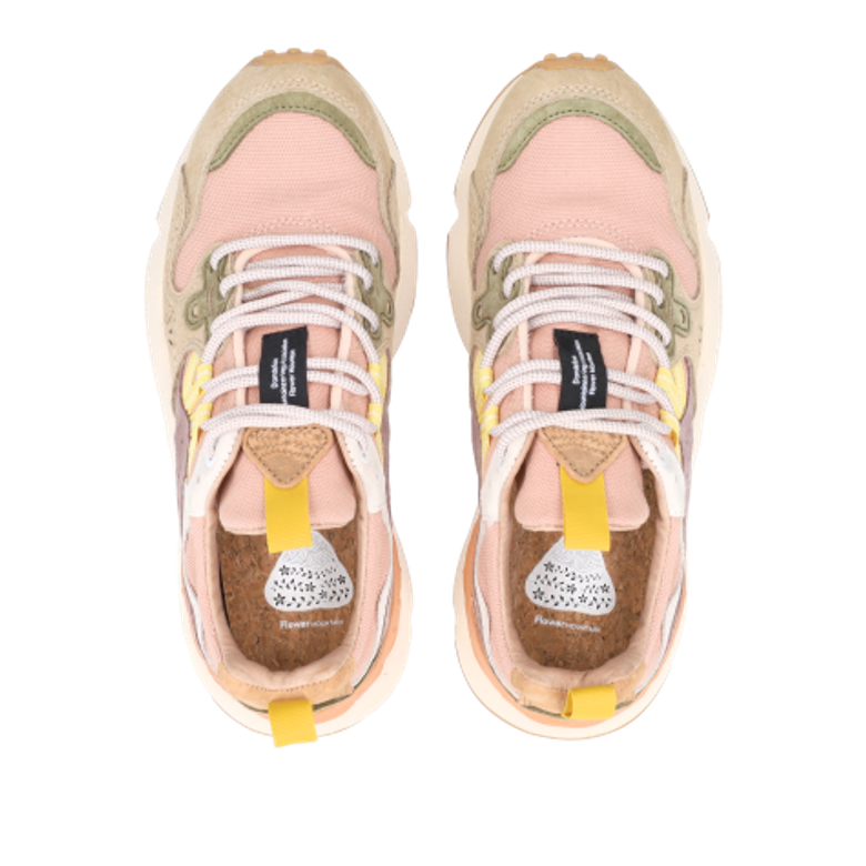 Flower Mountain 3D31 - 001-2017817-38 YAMANO 3 sneaker in beige