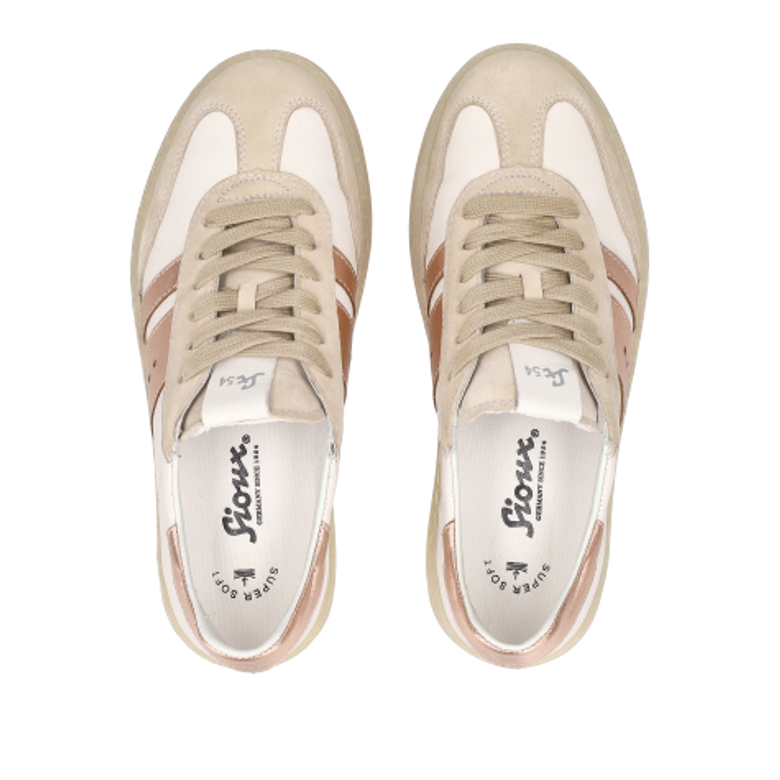 Sioux 41090 TEDROSO-DA-713 sneaker in beige