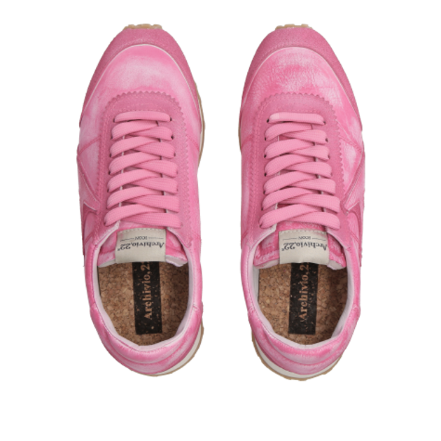 Archivio 22 ICON VINTAGE sneaker in pink