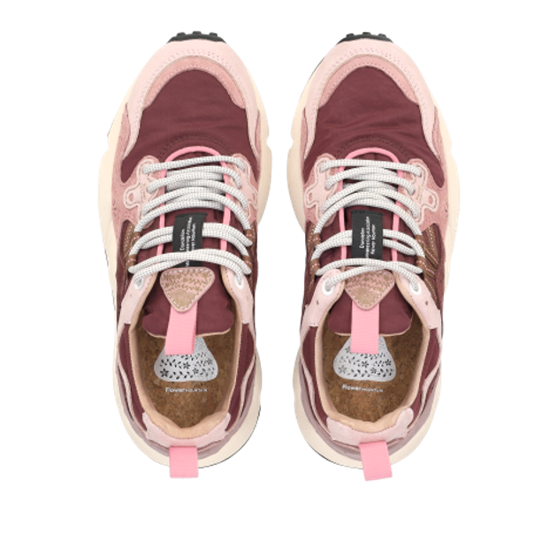 Flower Mountain 2M15 - 001-2017817-01 YAMANO 3 sneaker in rose