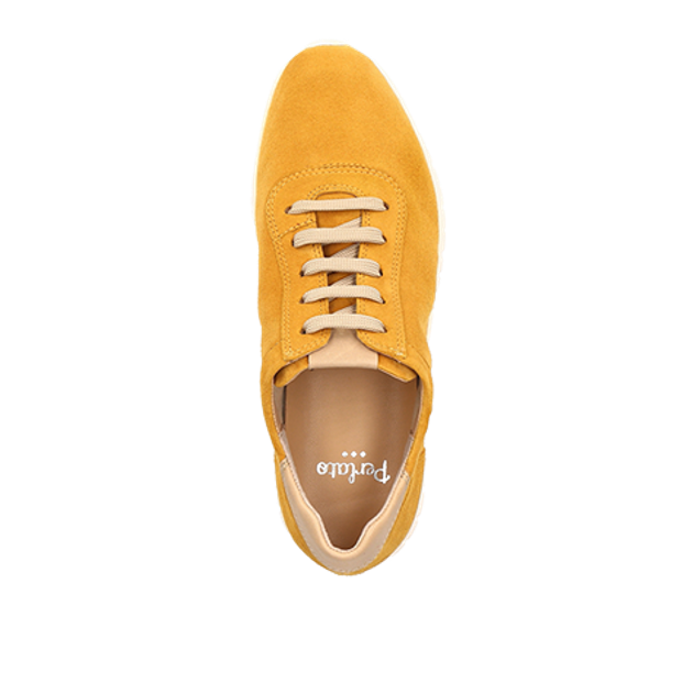 Perlato 11395 TOPAZ/NATUR sneaker in yellow