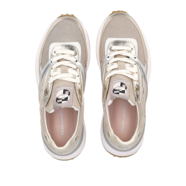 Floris van Bommel Noppi sneaker in gold