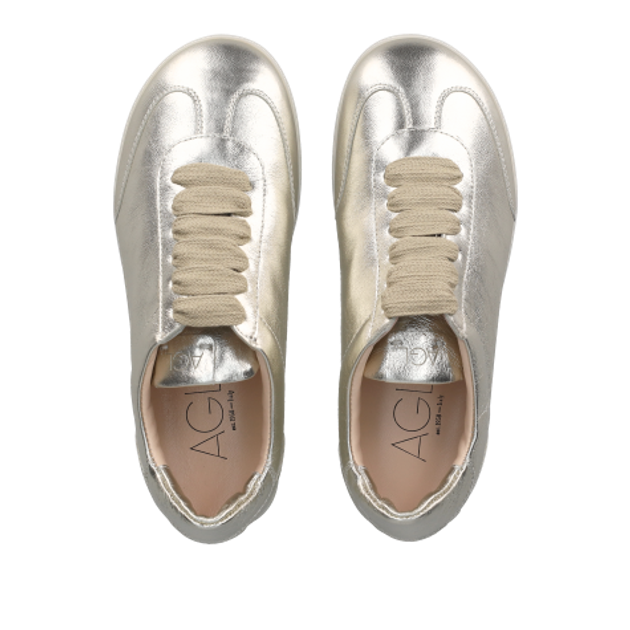 AGL PILLS sneaker in gold