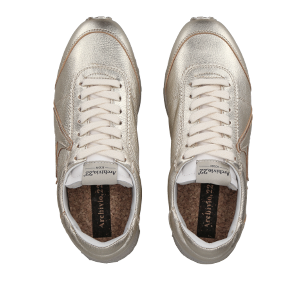 Archivio 22 ICON VINTAGE sneaker in gold