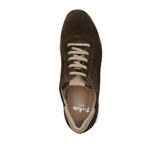 Perlato 11395 OLIVE sneaker in green