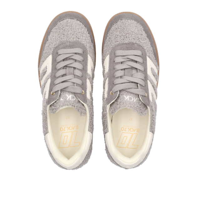 BACK 70 108001-000929 TEDDY 213 sneaker in gray