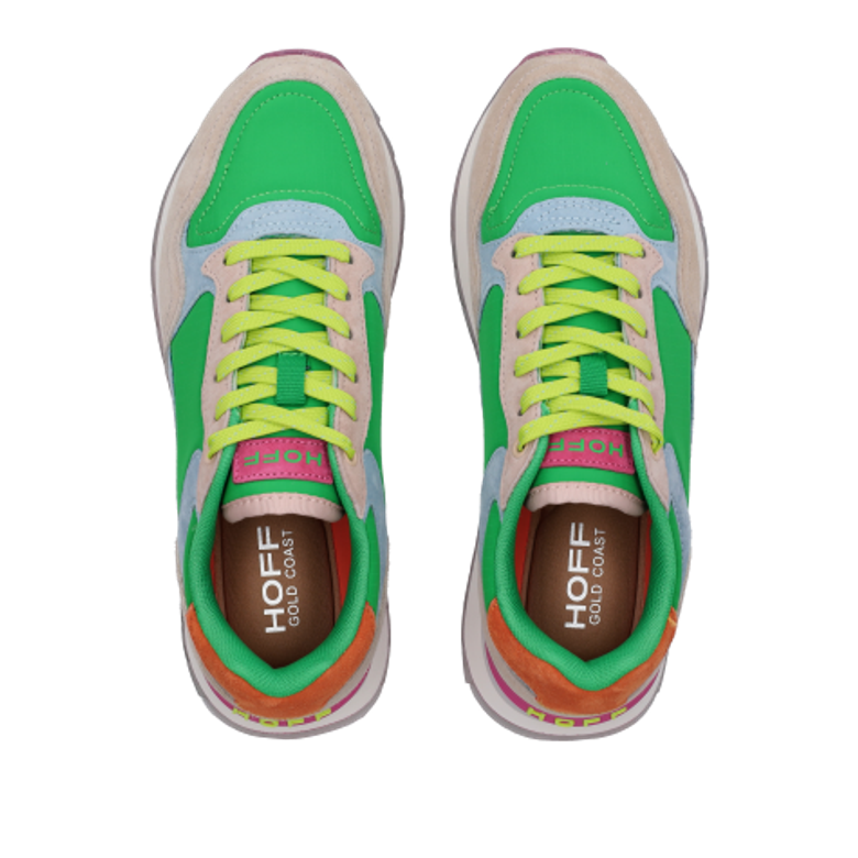 THE HOFF BRAND 12402012 CITY GOLD COAST sneaker in green