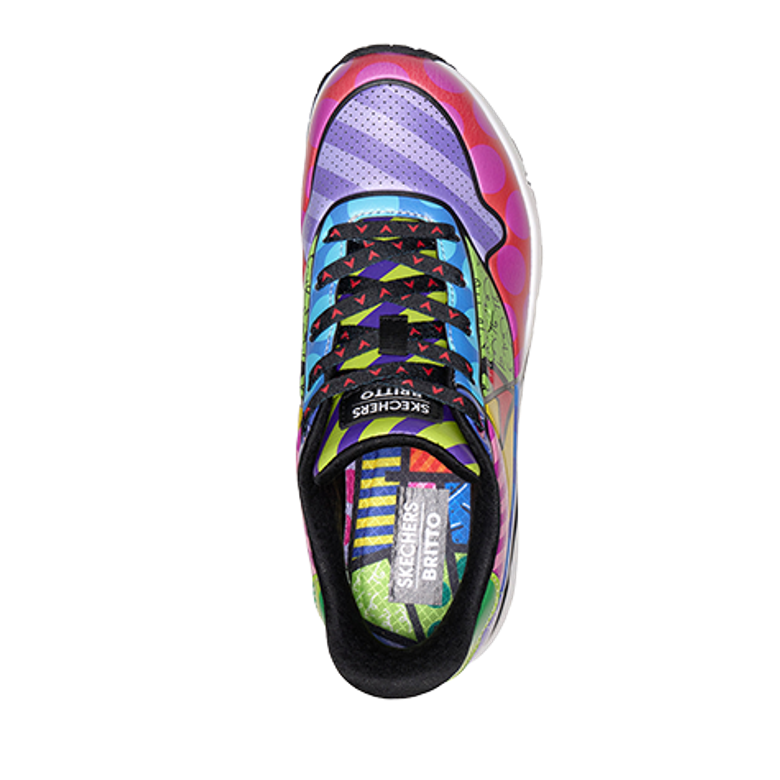 Skechers 190041 MLT UNO BRITTO LANDSCAPE Sneaker in bunt