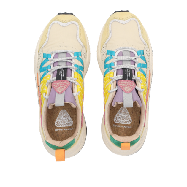 Flower Mountain 1E97-001-2017844-01 WASHI Sneaker in bunt