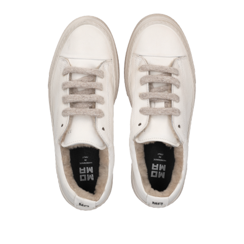Moma 83503A-BEMO LATTE warm lining in white