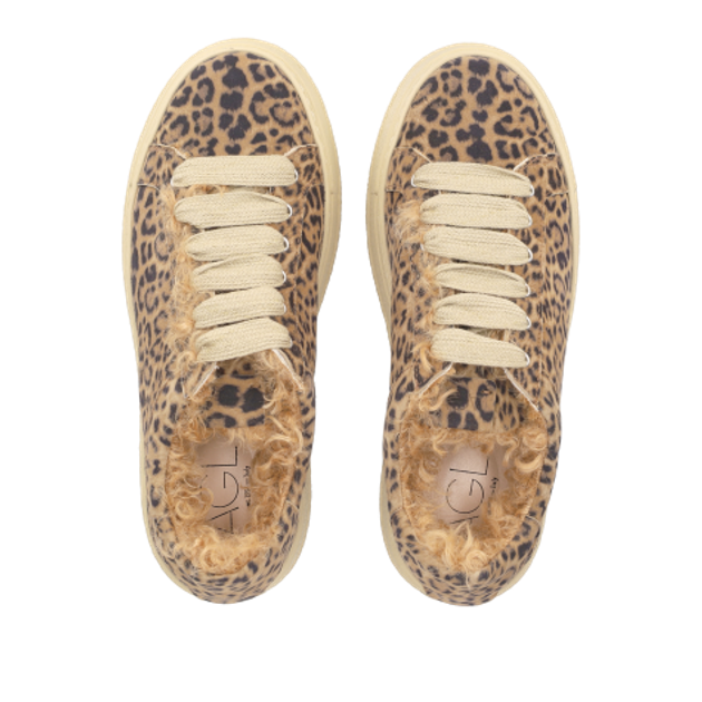 AGL GIULY SOFT warm lining in brown