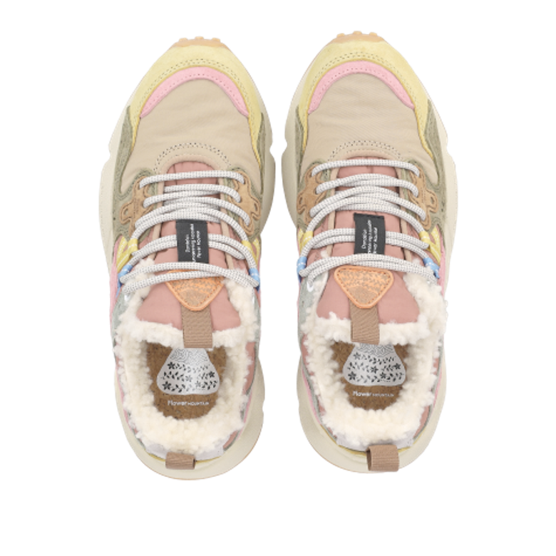 Flower Mountain 1E93 - 001-2017817-58 YAMANO 3 warm lining in brown