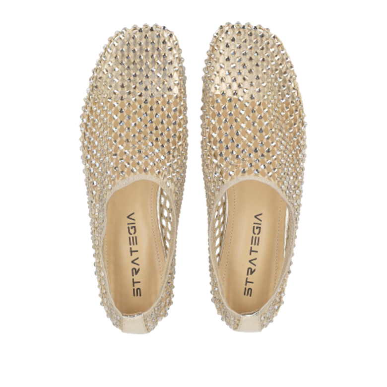 Strategia R11 LIGHT BEIGE PLATINUM slip-on shoes
