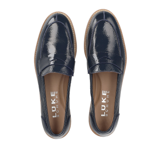 Lüke Schuhe 301 ABISS Slipper & Mokassin in blau