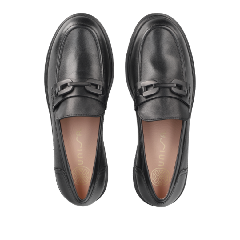 Unisa JOSA_STT BLACK slip-on shoe