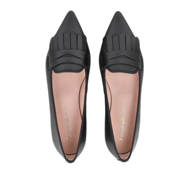 Pretty Ballerinas 51.839 COTON NEGRO Slipper & Mokassin in schwarz