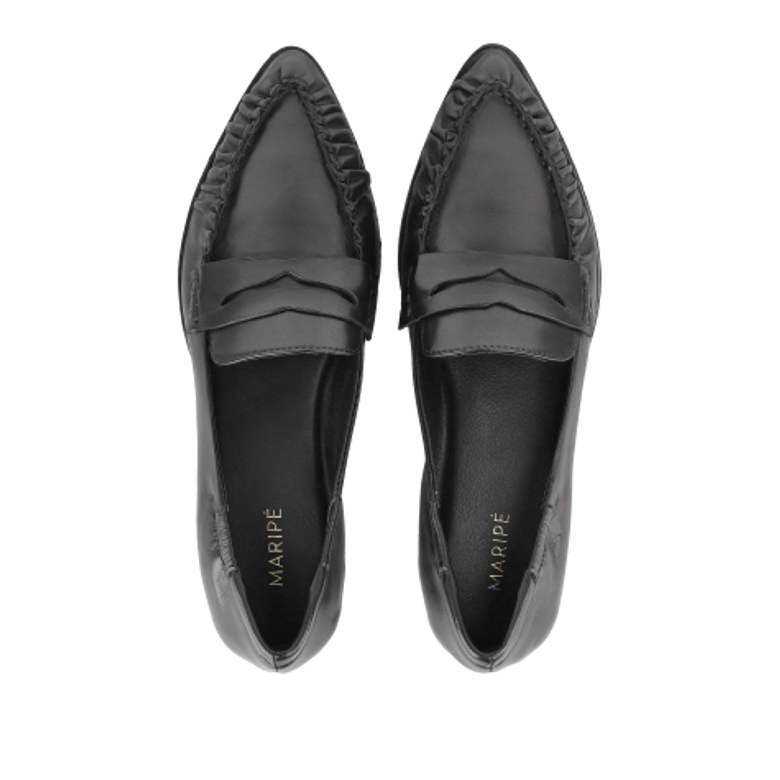 Maripé MA203 V.8 Slippers & Moccasins in Black