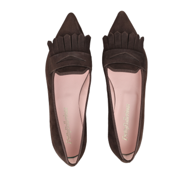 Pretty Ballerinas 51.839 ANGELIS NUGAT Slipper & Mokassin in braun