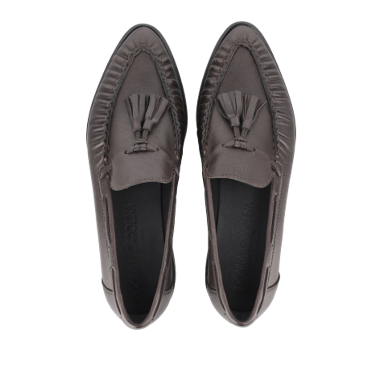 Donna Carolina KORAL TASSELS FENIX TDM 58.300.143-001 Slippers & Moccasins in Brown