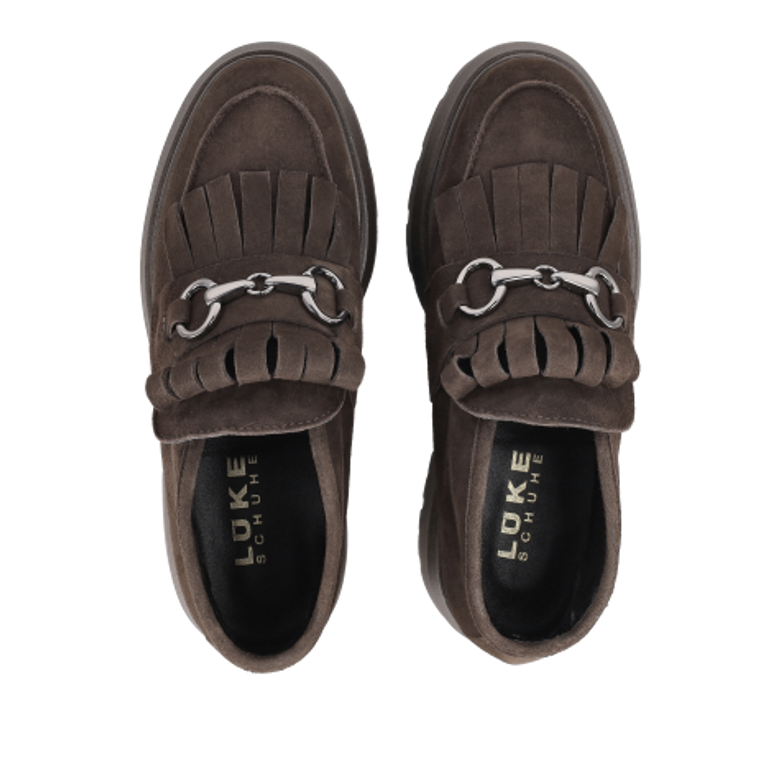 Lüke Schuhe ANCILLA MORO Slipper & Mokassin in braun