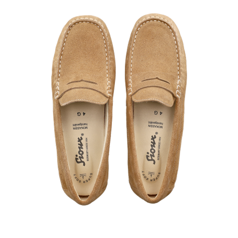 Sioux 4142082 SIMADESA-700 Slipper & Mokassin in braun