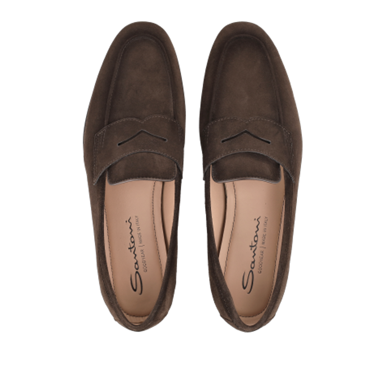 Santoni NEW CARLA Loafers & Moccasins in Brown