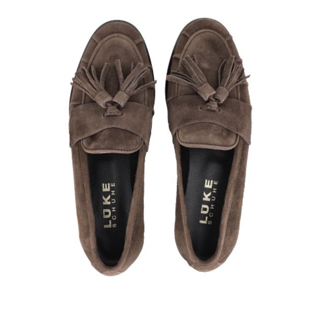 Lüke Schuhe MADDALENA MUFFIN Slipper & Mokassin in braun