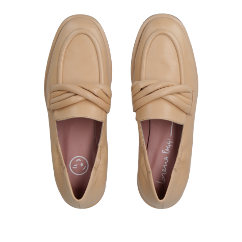 Lorena Paggi 41300 BLUSH Slipper & Mokassin in beige