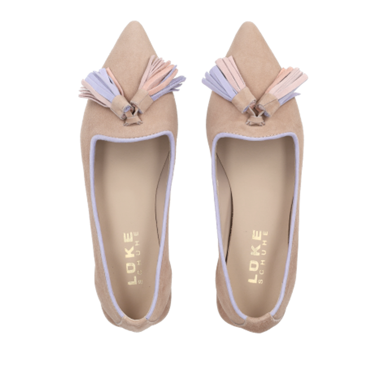 Lüke Schuhe BIANCA DESERTO Slipper & Mokassin in beige