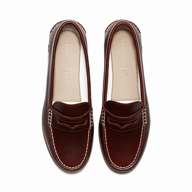 Timberland A5MXN CLASSIC BOAT LOAFER Slipper & Mokassin in rot